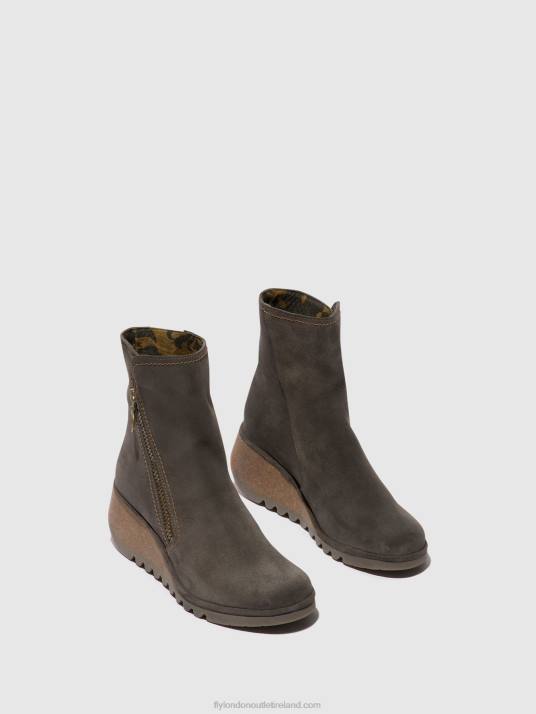 Zip Up Ankle Boots NELA407 Women V00W50 DIESEL Fly London