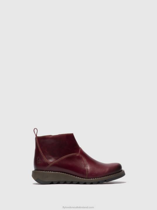 Zip Up Ankle Boots SELY918 Women V00W46 PURPLE Fly London