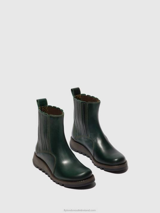Zip Up Ankle Boots SUZY899 Women V00W42 PETROL Fly London