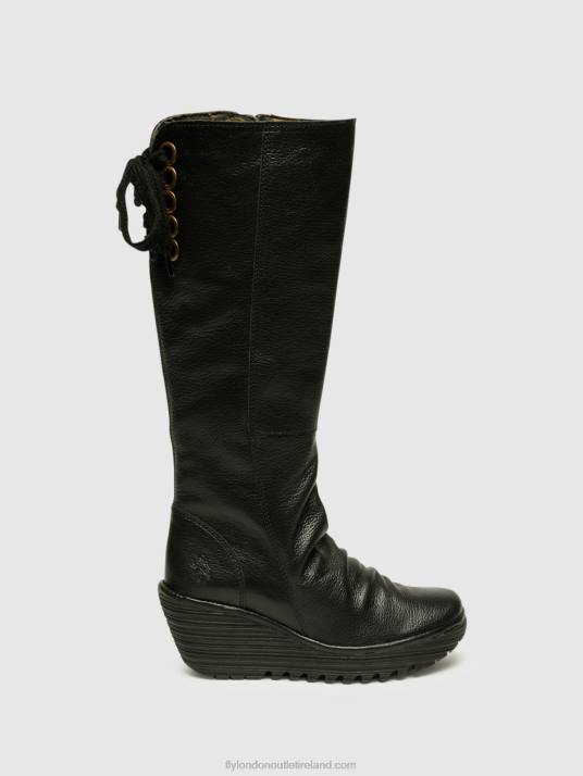 Knee-High Boots YUST Women V00W355 BLACK Fly London