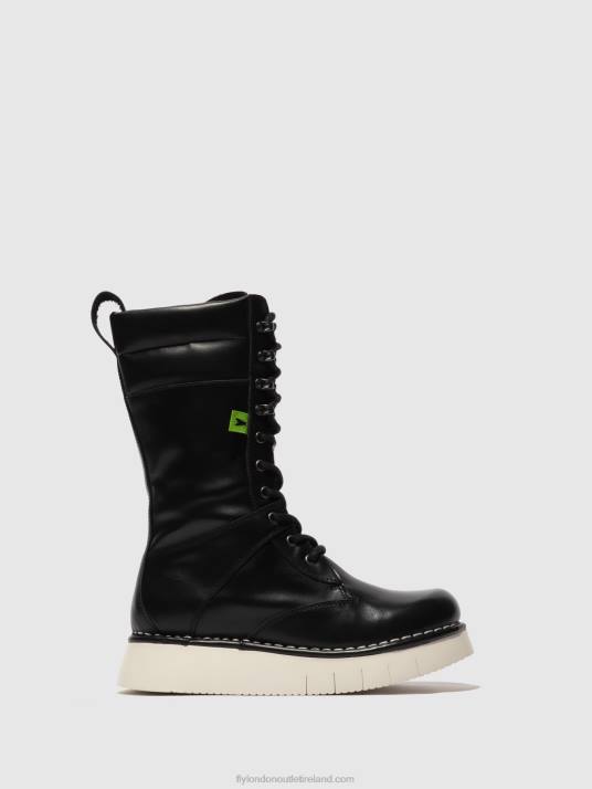 Lace-up Boots IEVA245 Women V00W313 TUNDER BLACK Fly London