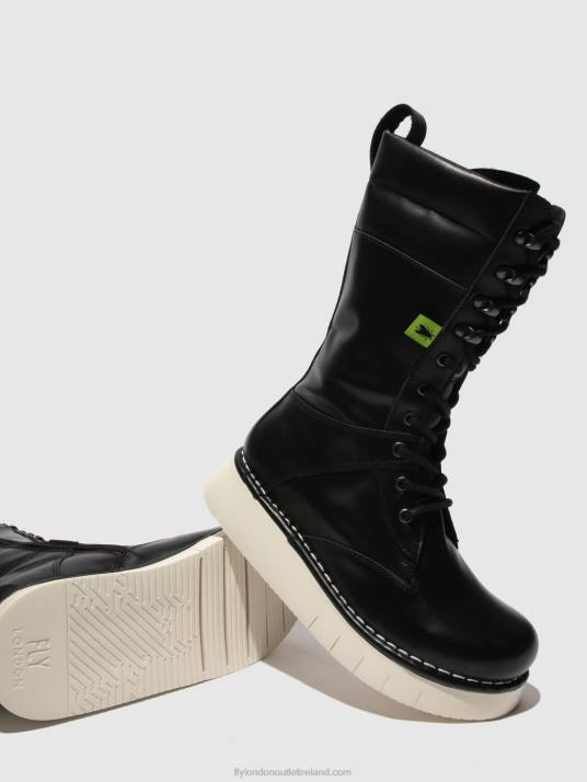 Lace-up Boots IEVA245 Women V00W313 TUNDER BLACK Fly London