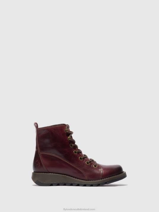 Lace-up Boots SORE813 Women V00W328 RUG PURPLE Fly London