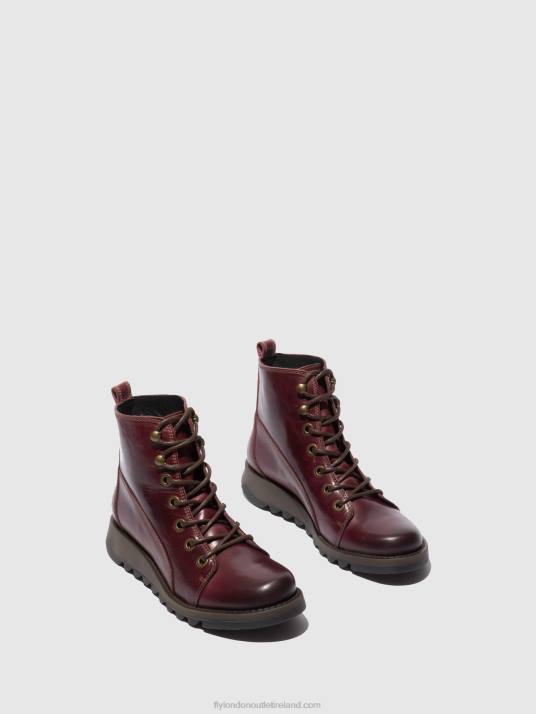 Lace-up Boots SORE813 Women V00W328 RUG PURPLE Fly London