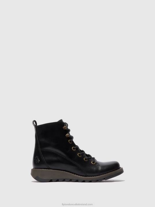 Lace-up Boots SORE813 Women V00W330 RUG BLACK Fly London