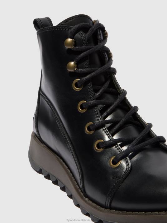 Lace-up Boots SORE813 Women V00W330 RUG BLACK Fly London