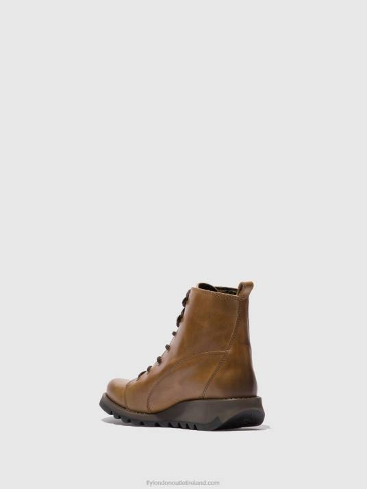 Lace-up Boots SORE813 Women V00W331 RUG CAMEL Fly London