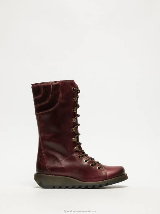Lace-up Boots Women V00W289 DarkRed Fly London