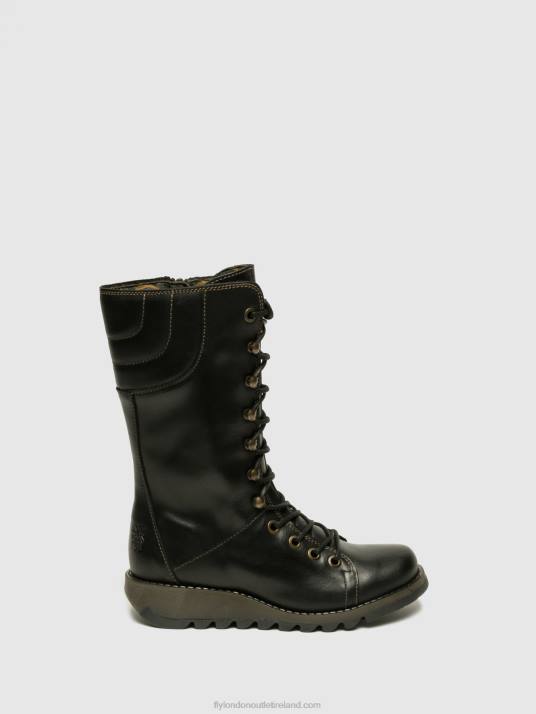 Wedge Shoes STER768 Women V00W666 BLACK Fly London