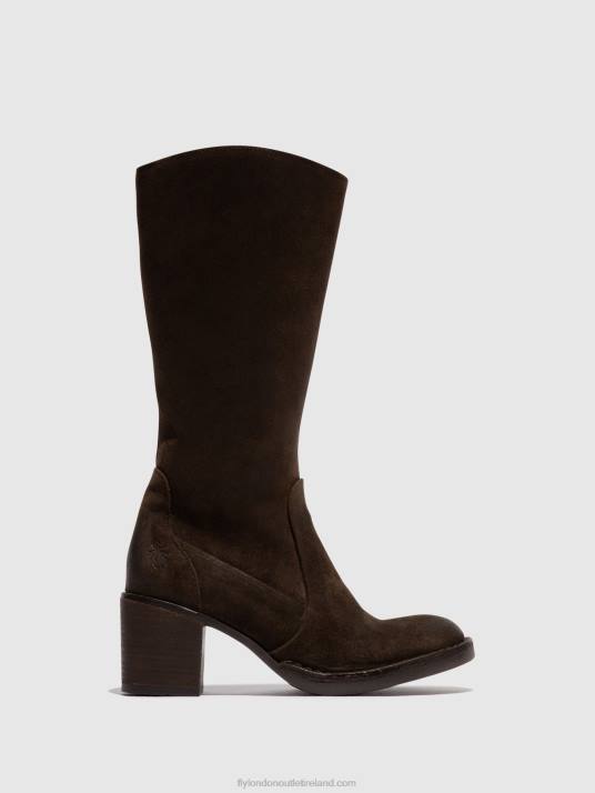 Zip Up Boots BALO096 Women V00W306 EXPRESSO Fly London