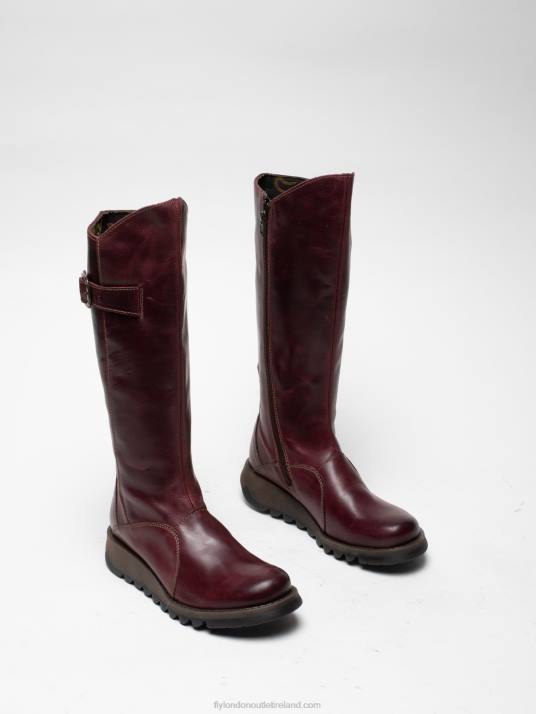 Zip Up Boots MOL 2 Women V00W340 RUG PURPLE Fly London