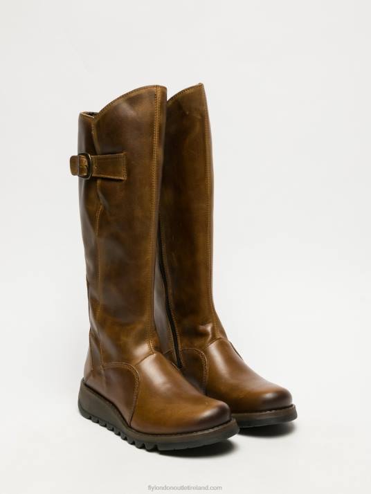 Zip Up Boots MOL 2 Women V00W352 CAMEL Fly London