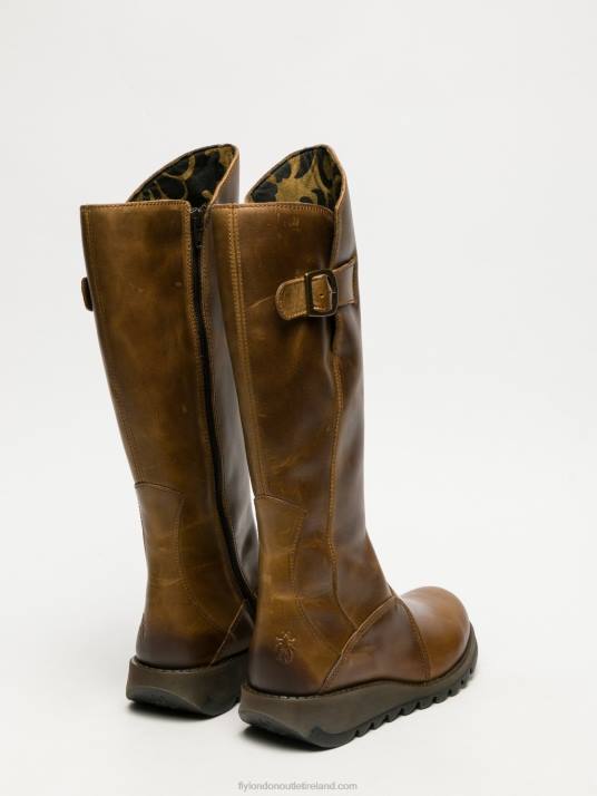 Zip Up Boots MOL 2 Women V00W352 CAMEL Fly London