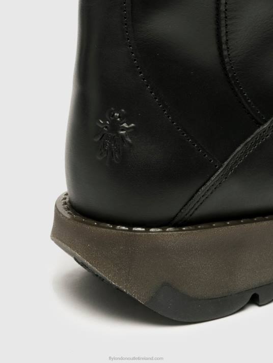 Zip Up Boots MOL 2 Women V00W353 BLACK Fly London