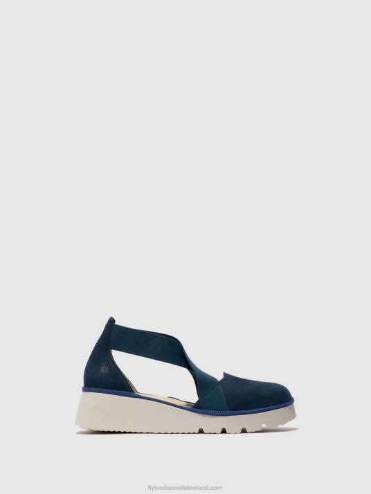 Elasticated Shoes PACY415 Women V00W662 BLUE Fly London