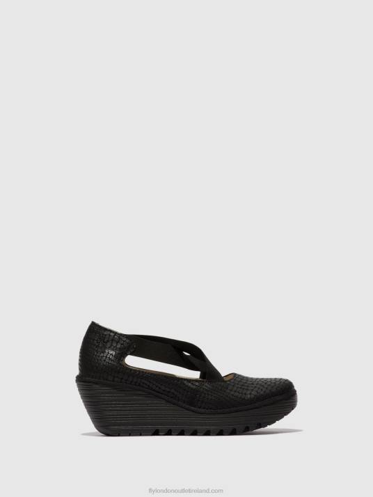 Elasticated Shoes YOLY402 Women V00W684 BLACK Fly London