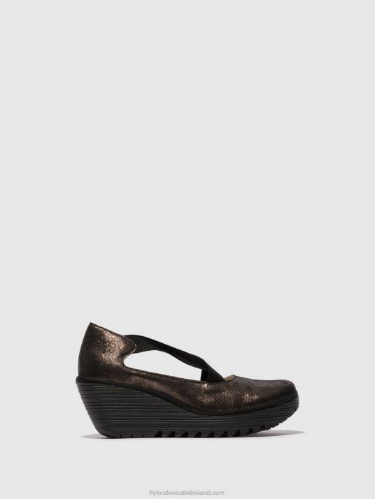Elasticated Shoes YOLY402 Women V00W685 GRAPHITE Fly London
