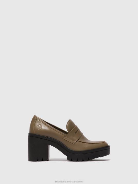Loafers Shoes TOKY803 Women V00W673 TAUPE Fly London