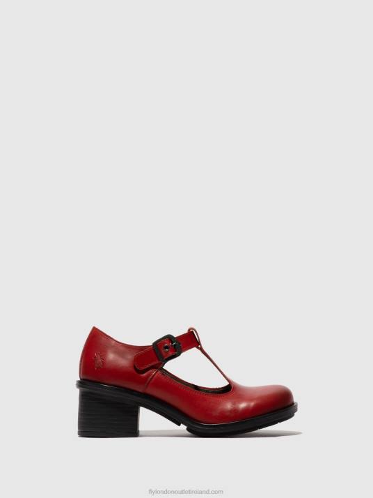 Mary Jane Shoes CADY180 Women V00W646 RED Fly London