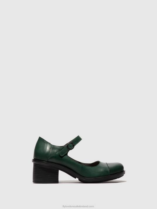 Mary Jane Shoes CODY877 Women V00W649 PETROL Fly London