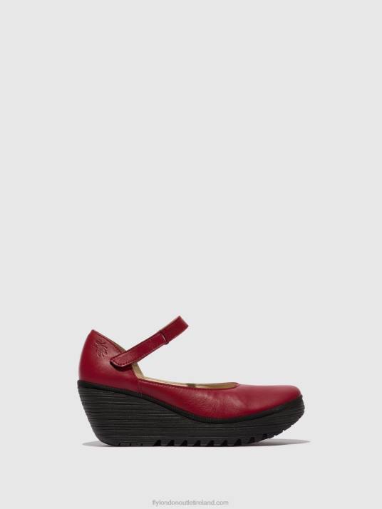 Mary Jane Shoes YAWO345 Women V00W669 RED Fly London