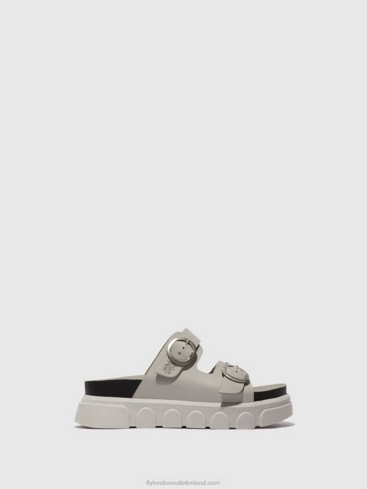 Buckle Mules CIDE946 Women V00W373 CLOUD Fly London