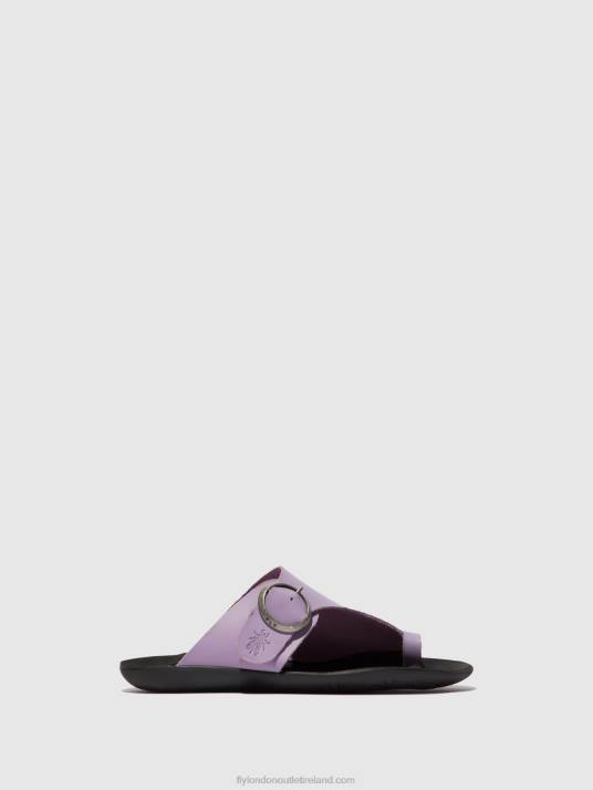 Open Toe Mules MICA758 Women V00W368 VIOLET Fly London