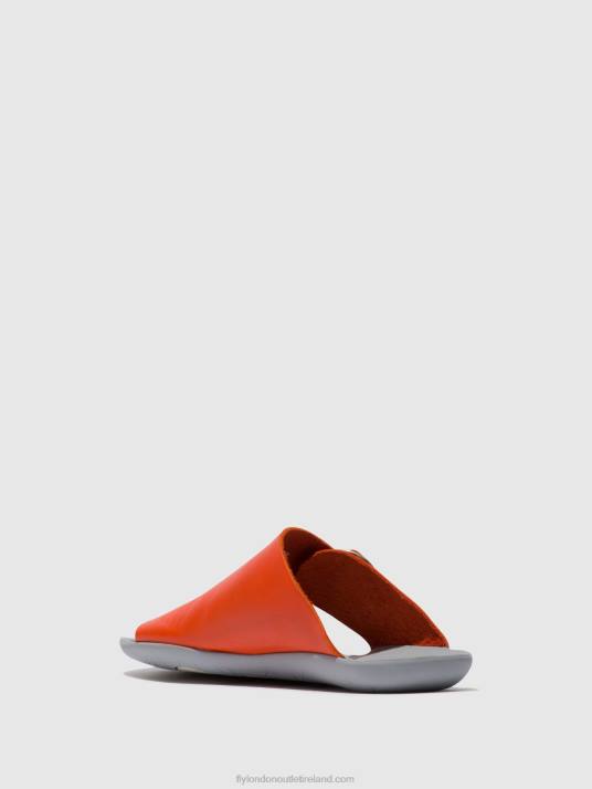 Open Toe Mules MICA758 Women V00W383 CORAL Fly London