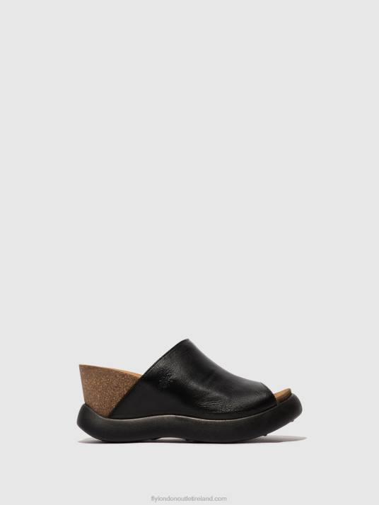 Slip-on Mules GINO966 Women V00W366 BLACK Fly London