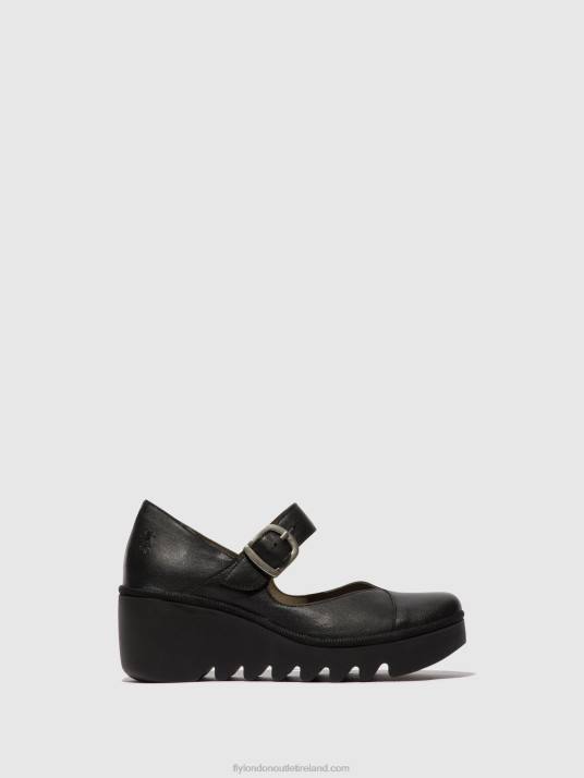 Buckle Shoes BAXE428 Women V00W620 BLACK Fly London
