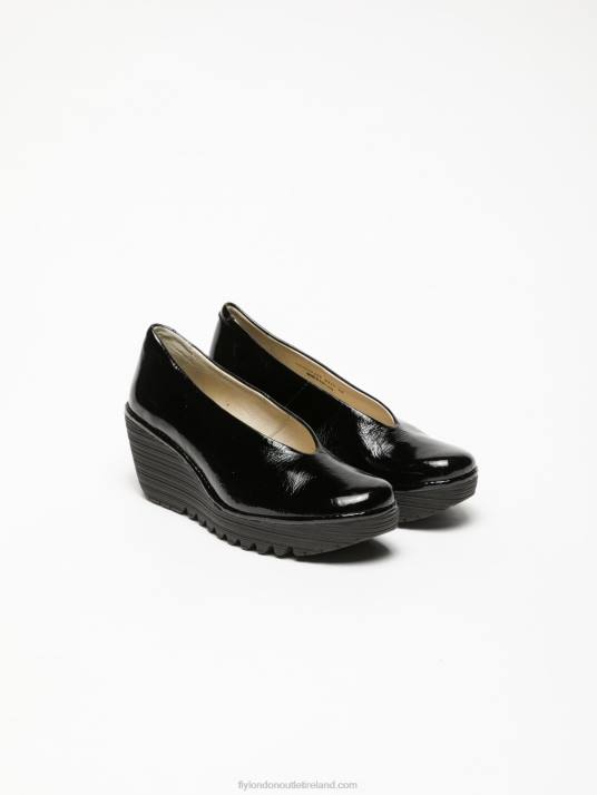 Classic Pumps Shoes YAZ LUXOR Women V00W697 BLACK Fly London