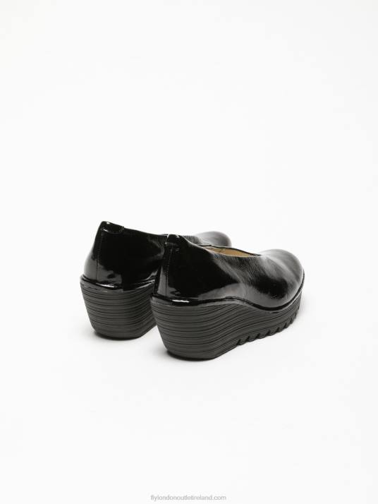 Classic Pumps Shoes YAZ LUXOR Women V00W697 BLACK Fly London