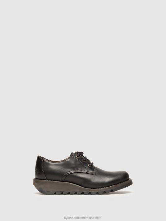 Derby Shoes SIMB389 Women V00W698 BLACK Fly London