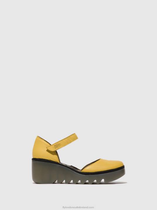 Ankle Strap Sandals BISO305 Women V00W505 YELLOW Fly London
