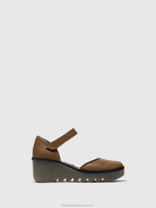 Ankle Strap Sandals BISO305 Women V00W511 GROUND Fly London