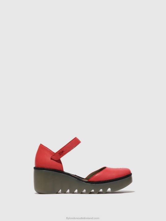 Ankle Strap Sandals BISO305 Women V00W513 RASPBERRY Fly London