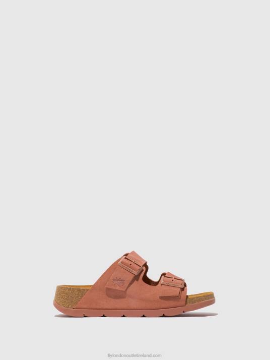 Buckle Sandals CAJA721 Women V00W525 ROSE Fly London