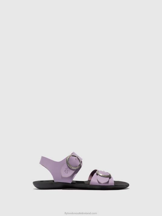 Buckle Sandals MASA757 Women V00W499 PURPLE Fly London