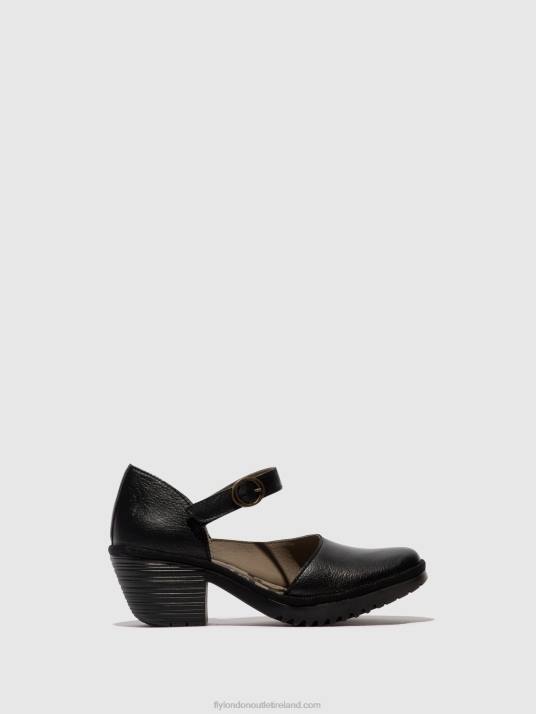 Buckle Sandals WIFO440 Women V00W493 BLACK Fly London