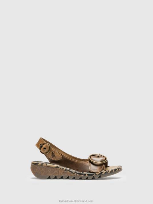 Buckle Sandals Women V00W528 Peru Fly London