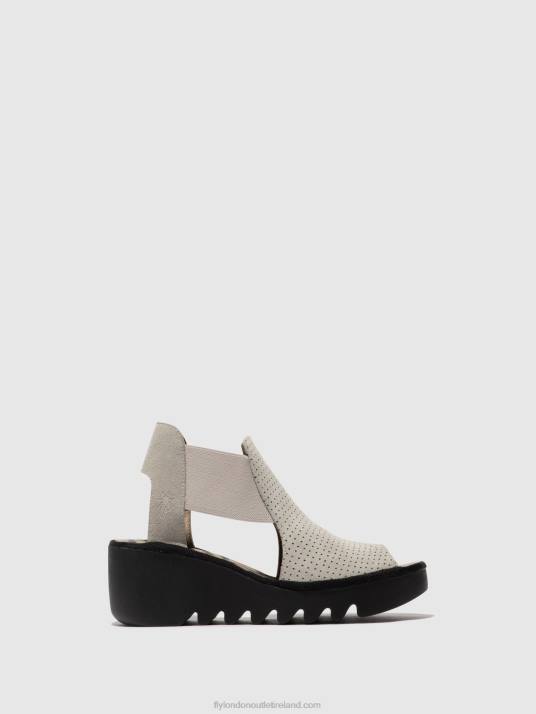 Elasticated Sandals BIGA412 Women V00W480 CONCRETE Fly London
