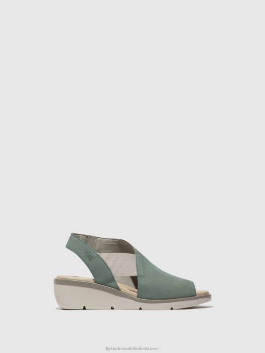 Elasticated Sandals NILY940 Women V00W476 PALE BLUE Fly London