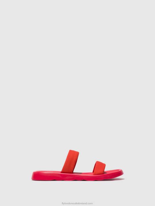 Flat Sandals TAJA872 Women V00W555 DEVIL RED Fly London