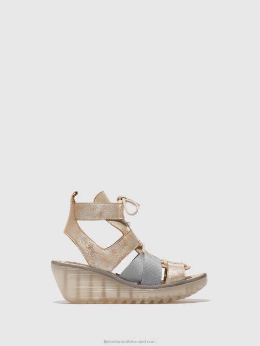 Lace-up Sandals YACA413 Women V00W471 PEARL Fly London