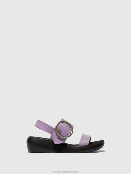 Sling-Back Sandals BANI739 Women V00W470 VIOLET Fly London
