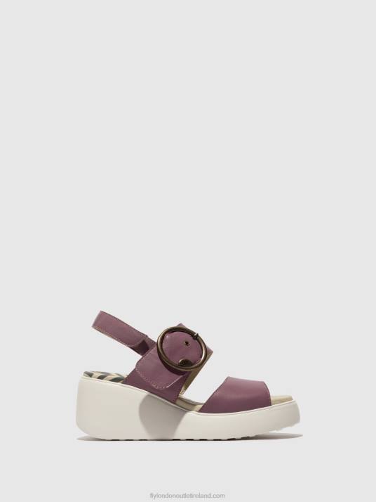 Sling-Back Sandals DIGO939 Women V00W456 VIOLET Fly London