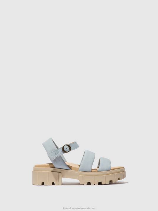 Sling-Back Sandals JELA864 Women V00W544 SKY BLUE Fly London