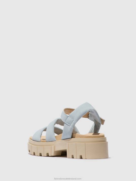 Sling-Back Sandals JELA864 Women V00W544 SKY BLUE Fly London