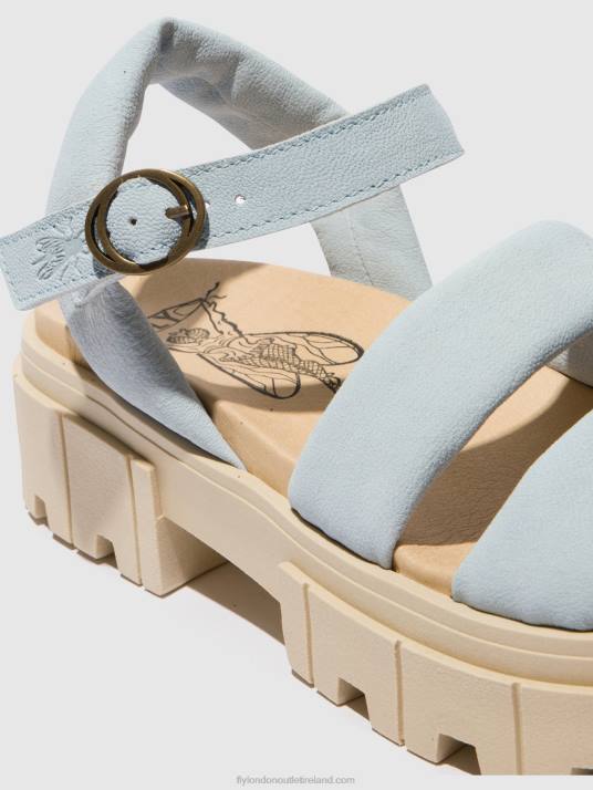Sling-Back Sandals JELA864 Women V00W544 SKY BLUE Fly London