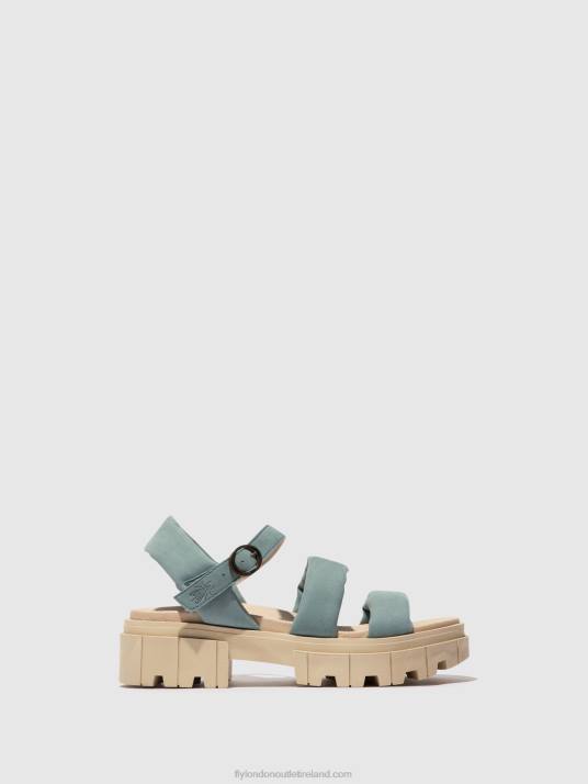 Sling-Back Sandals JELA864 Women V00W548 PALE BLUE Fly London
